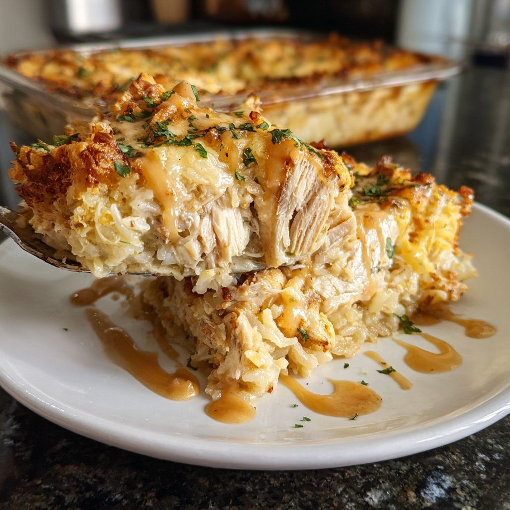Creamy Chicken And Rice Casserole