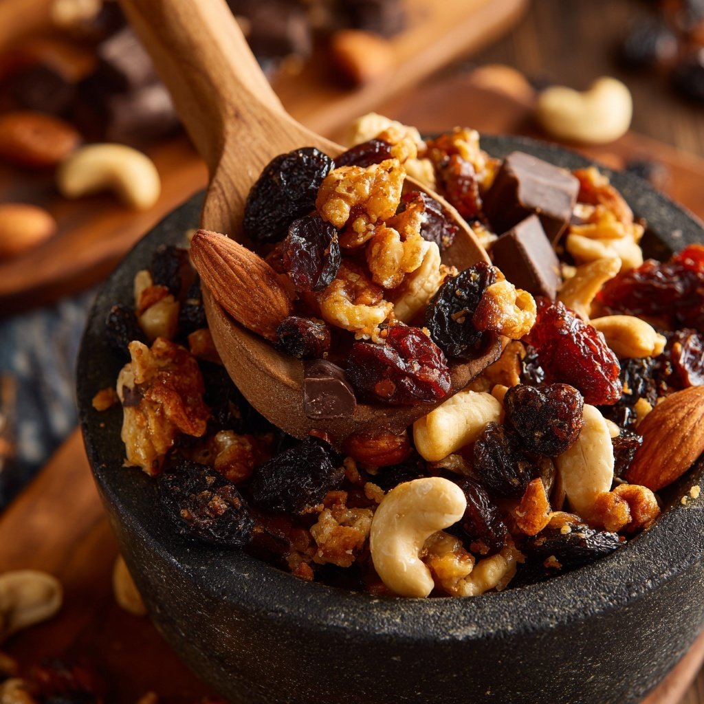 Healthy Snack Trail Mix Homemade