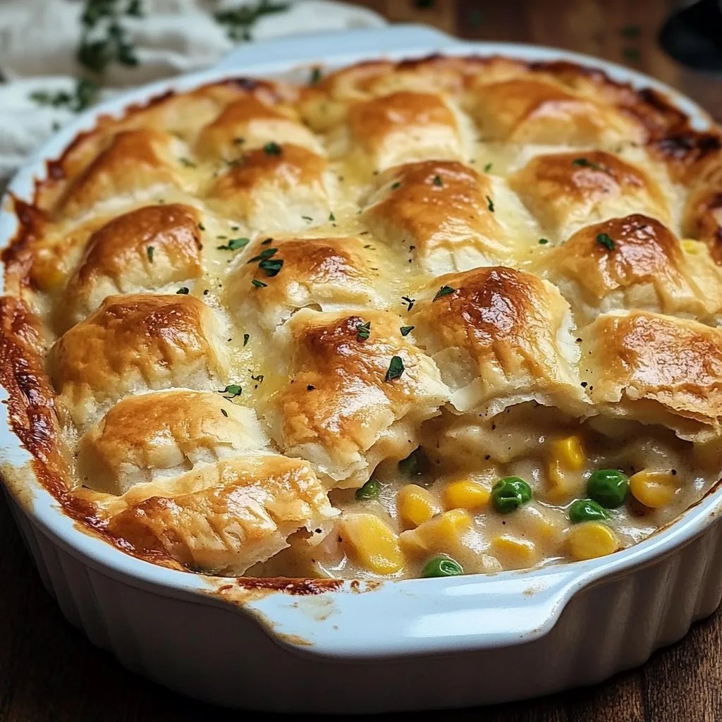 Chicken Pot Pie Casserole