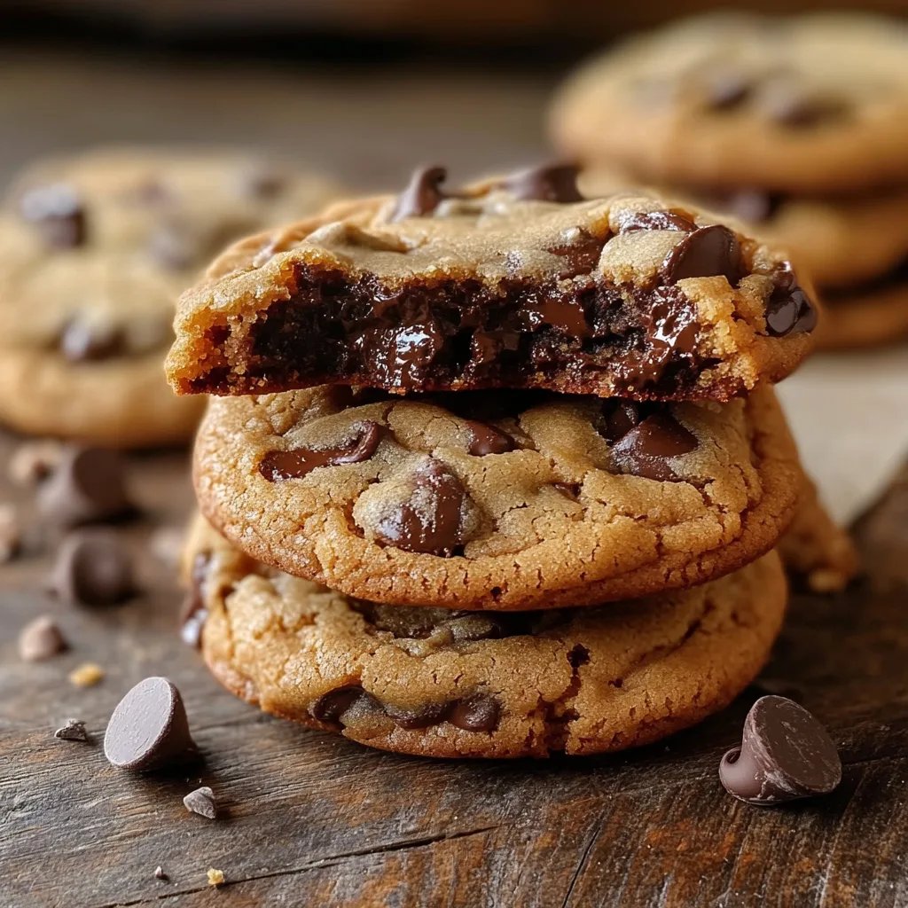 Ultra Thick Bakery Style Chocolate Chip Cookies