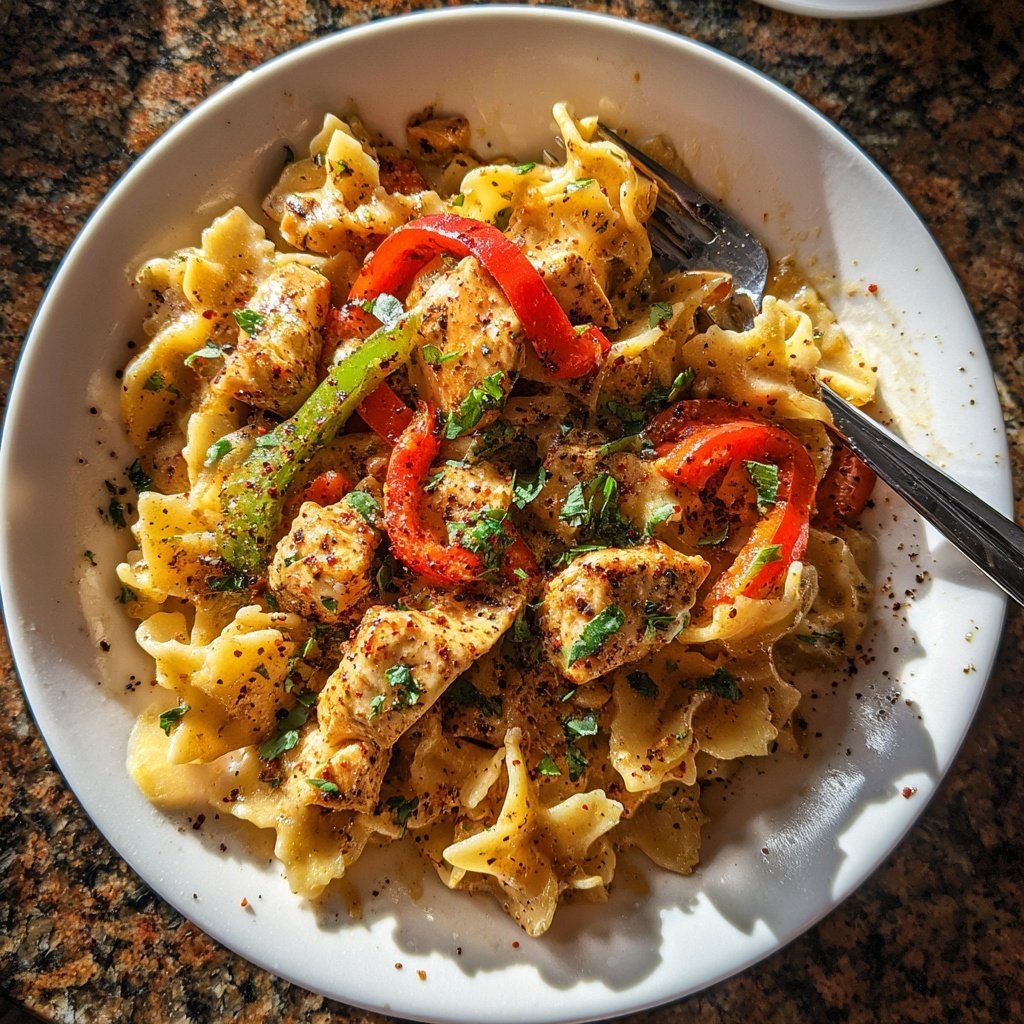 Creamy Cajun Chicken Pasta