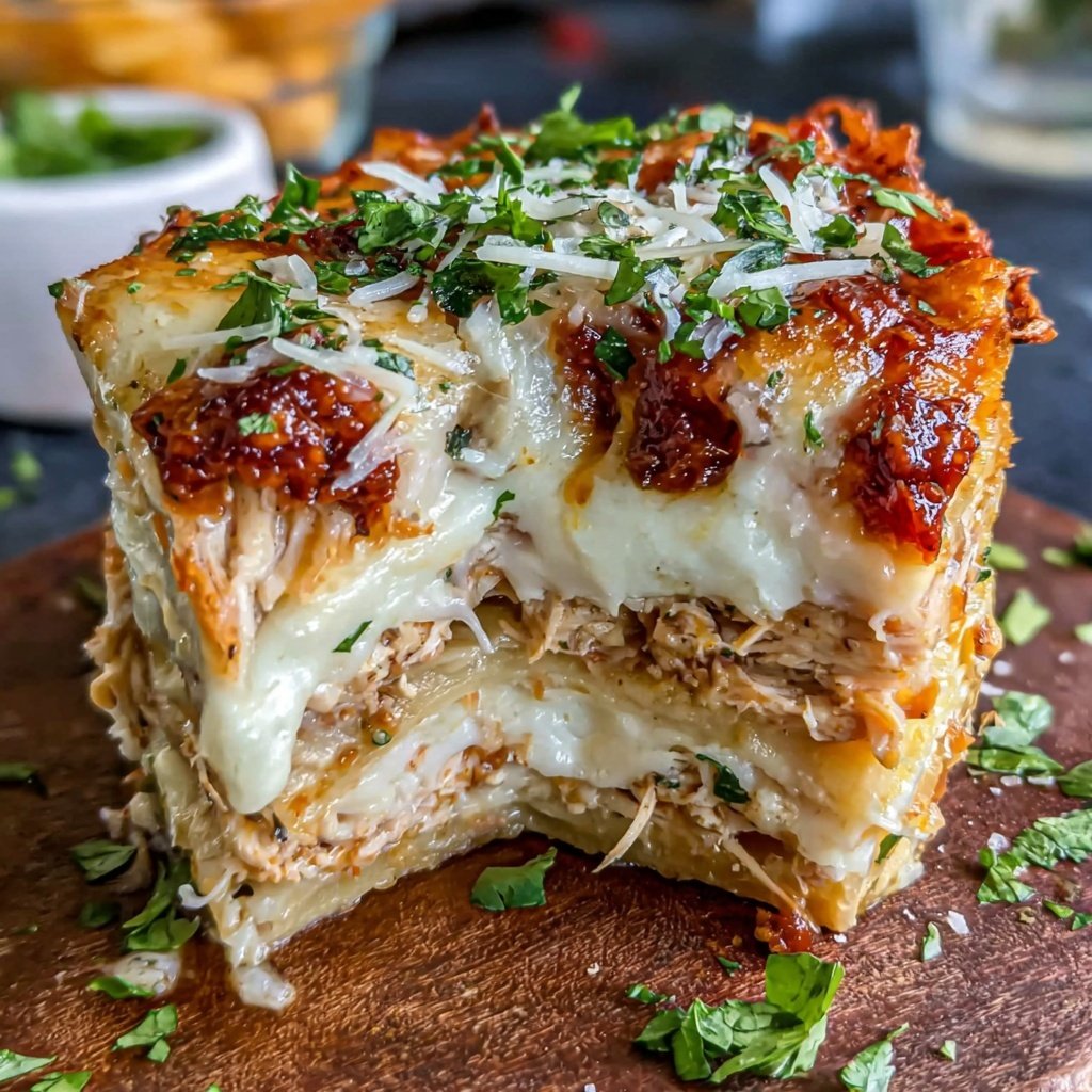 Rotisserie Chicken Enchilada Casserole