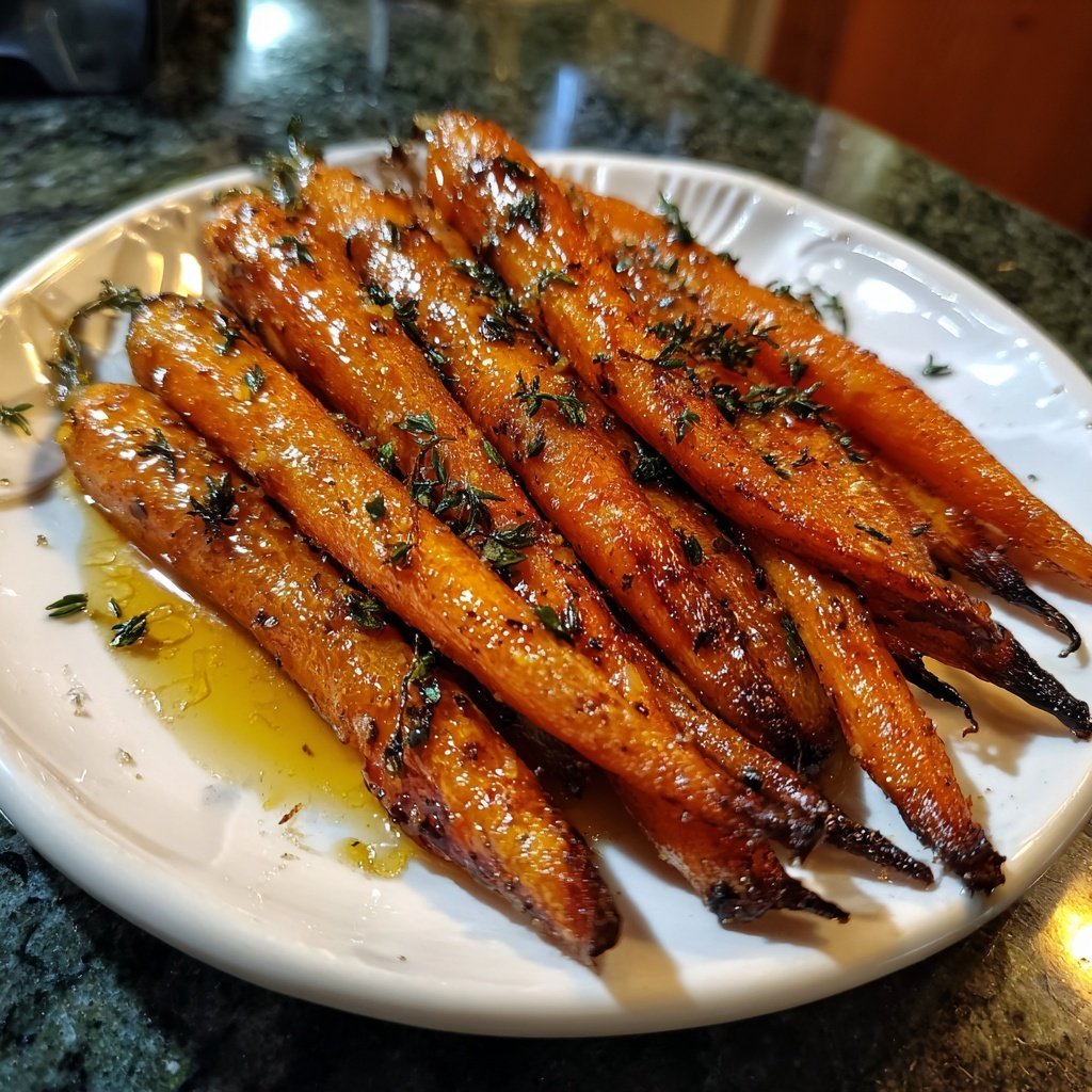 Roasted Carrots With Honey