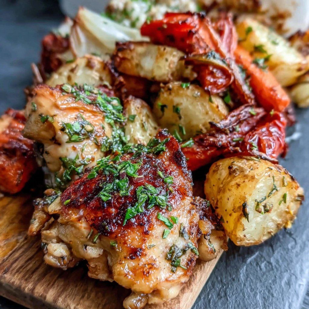 Easy Healthy Sheet Pan Chicken