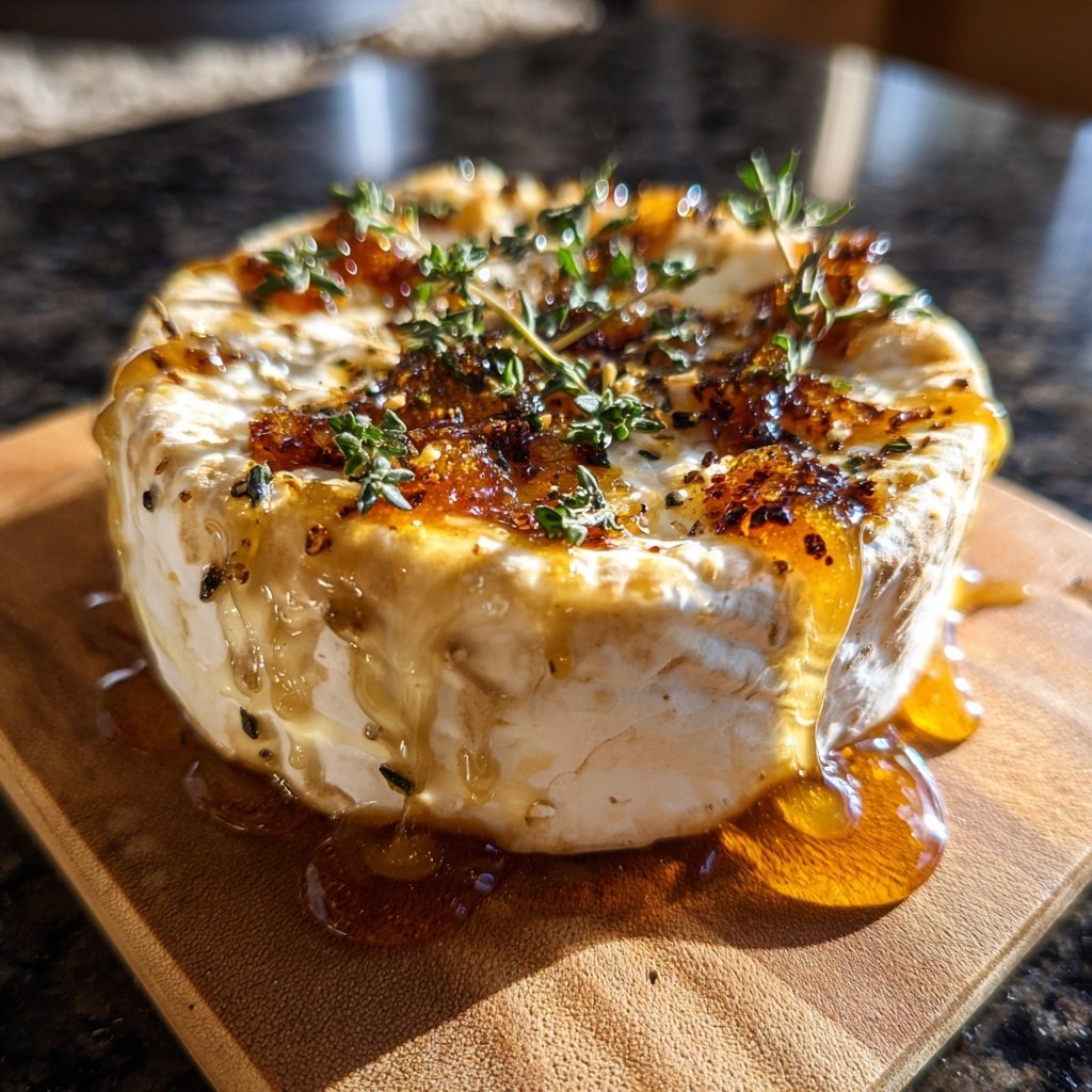 Camembert with Honey and Thyme