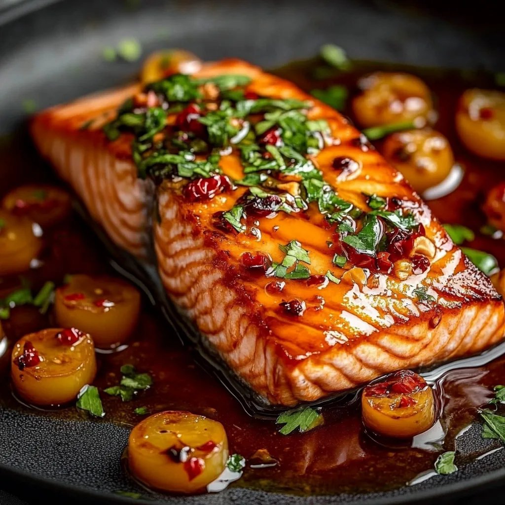 Hot Honey Salmon