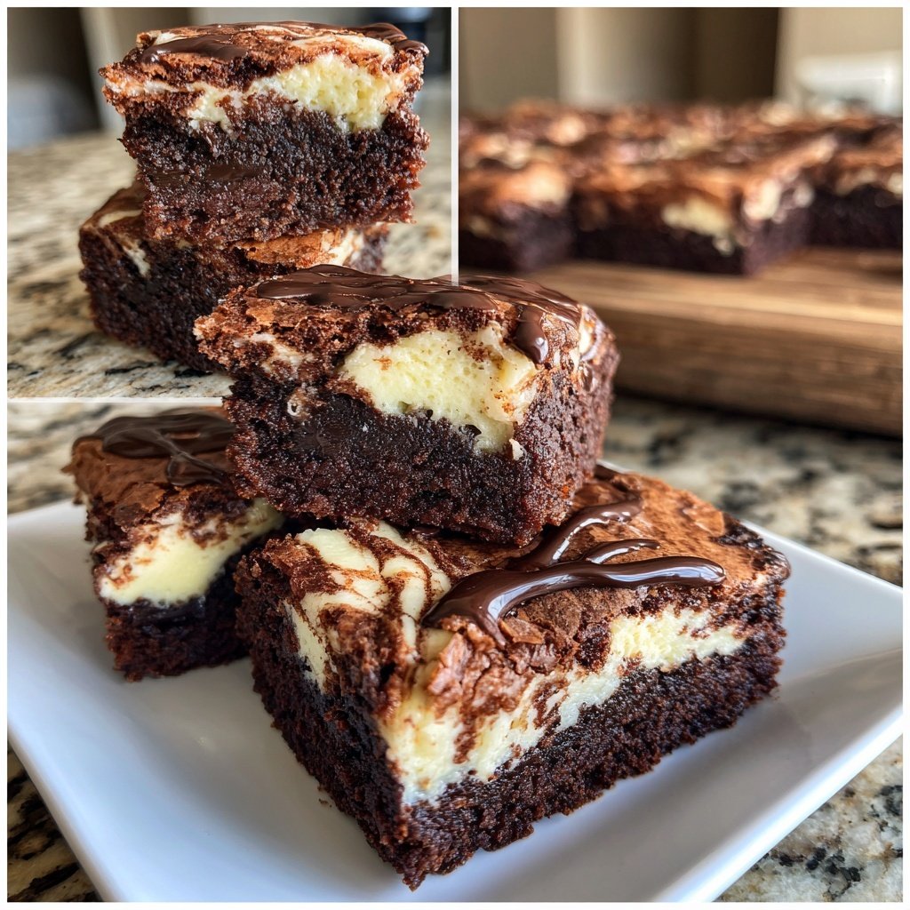 Cottage Cheese Brownies with Cinnamon