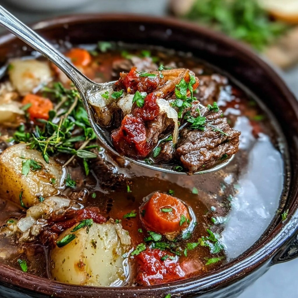 Cozy Beef And Vegetable Soup