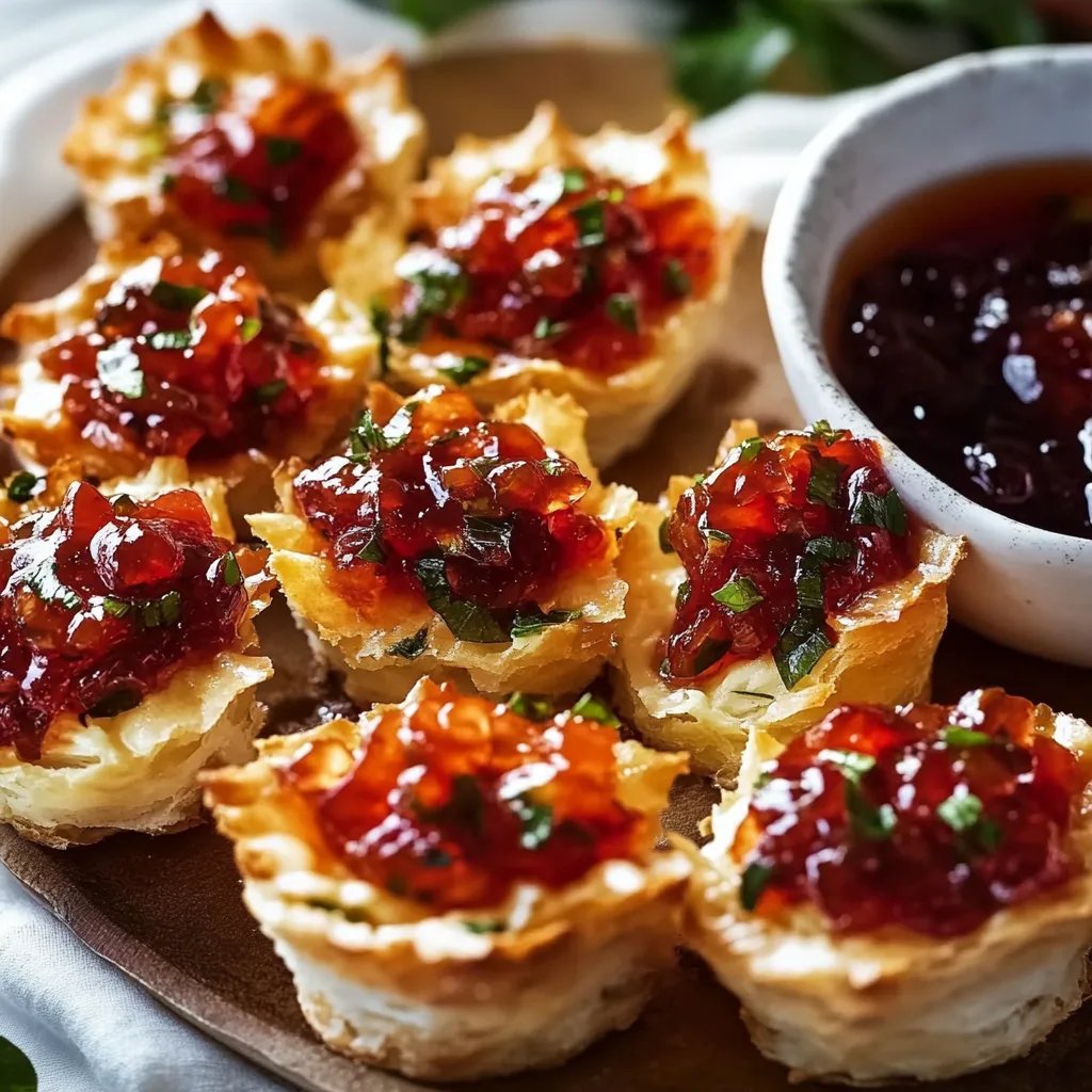 Pepper Jelly Cream Cheese Appetizer Dip and Bites