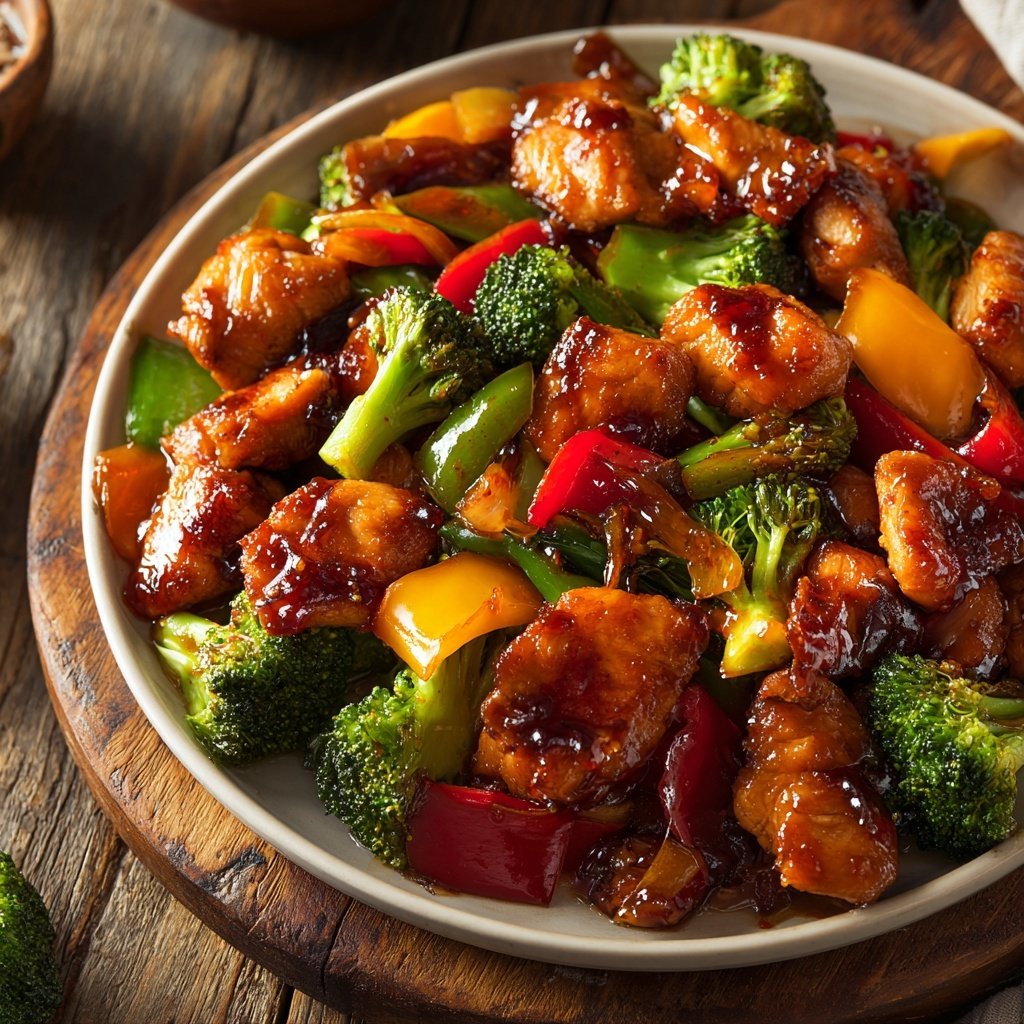 Honey Soy Chicken And Vegetable Stir Fry