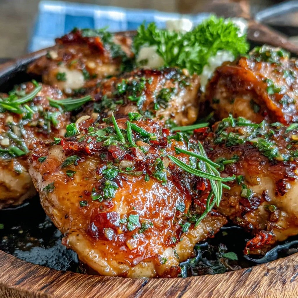 Spring Dinner Honey Garlic Chicken