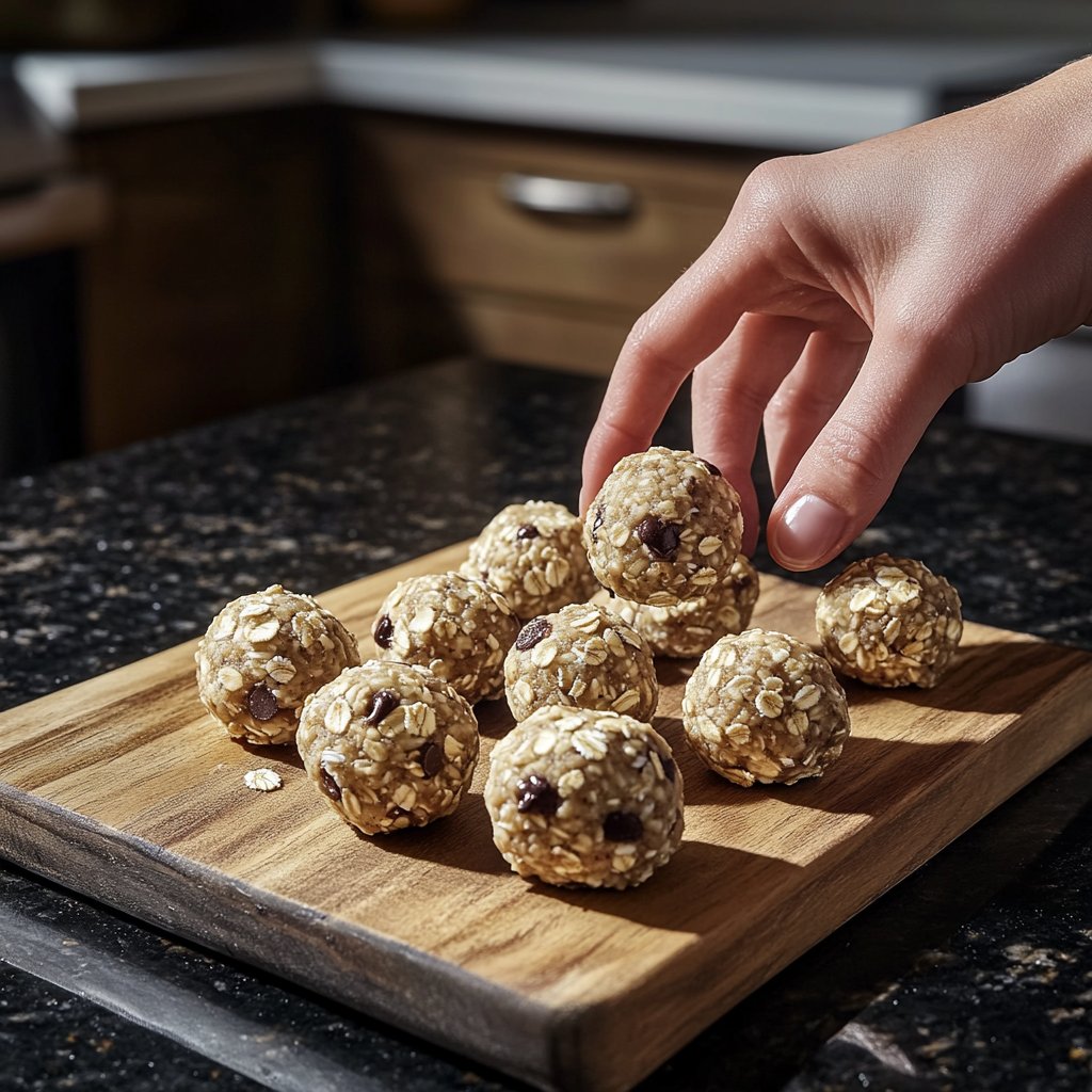 Protein Balls with Almond Milk