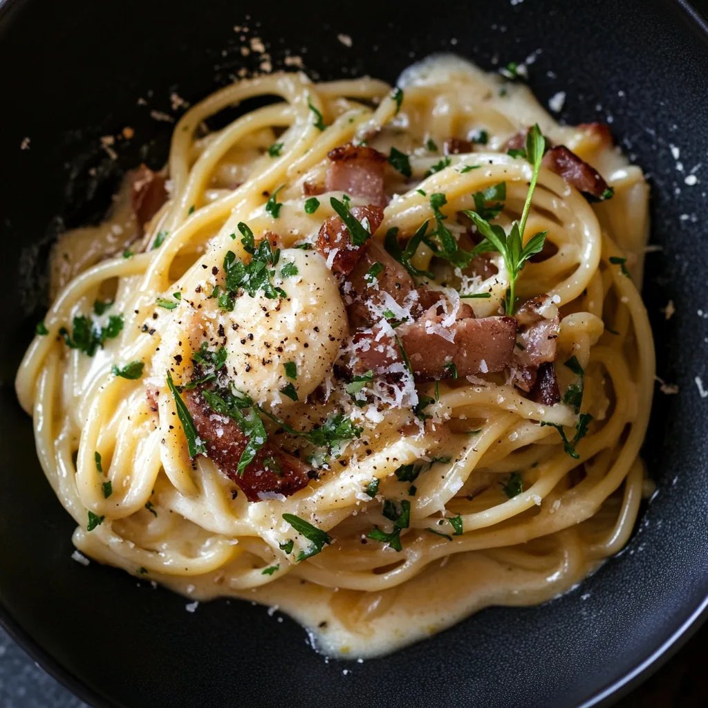Japanese-Style Miso Carbonara