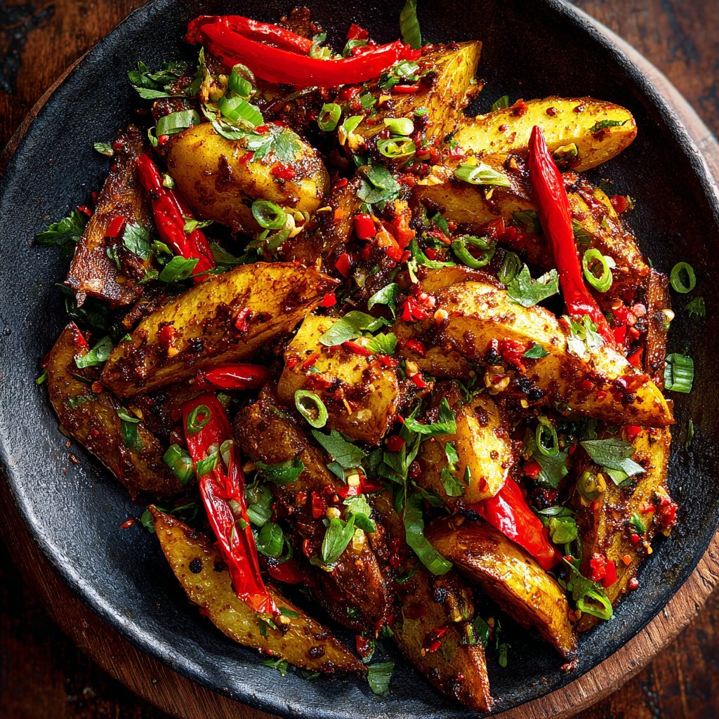 Jamaican Jerk Spiced Root Vegetables